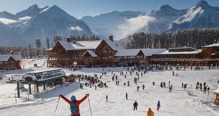 Banff National Park Lake Louise Ski Resort