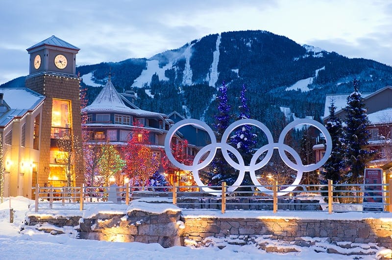 Blackcomb Whistler ski resort