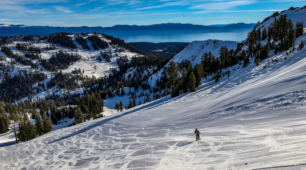 Lake Tahoe skiing