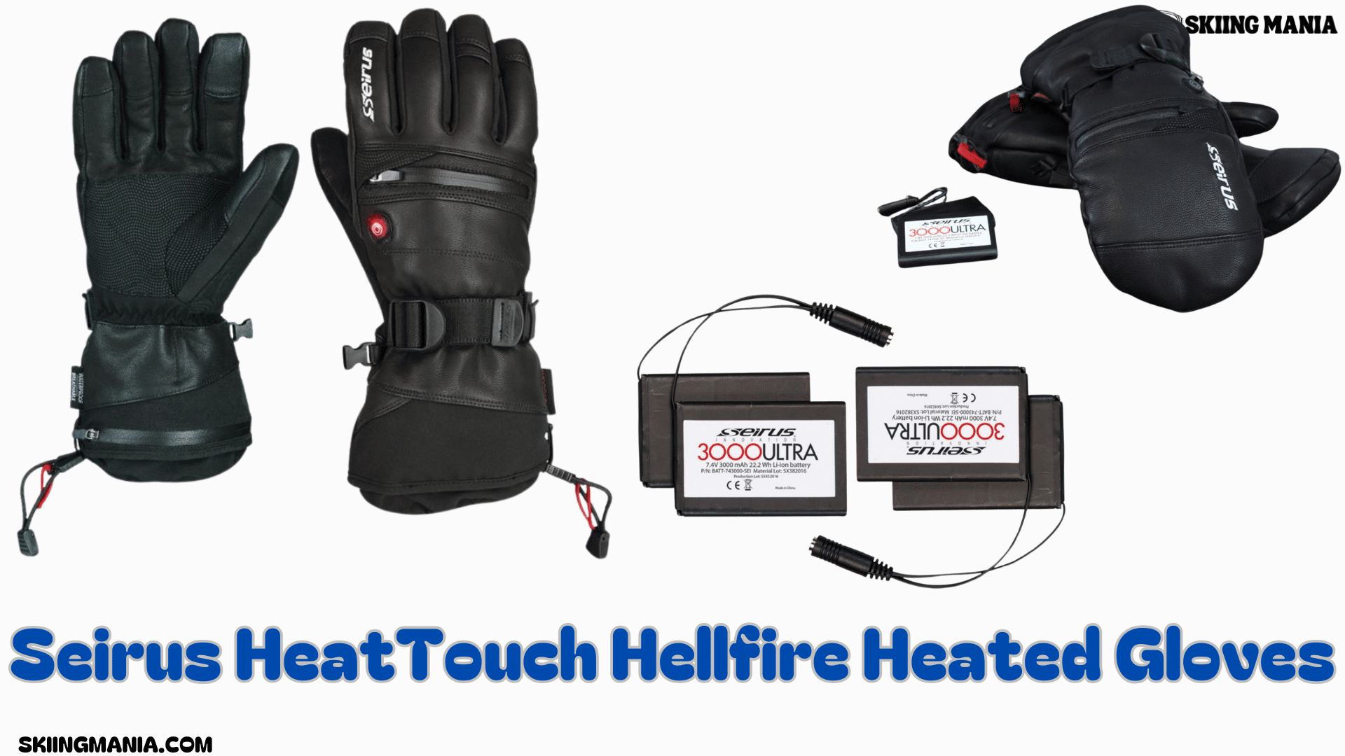 Seirus HeatTouch Hellfire Heated Gloves